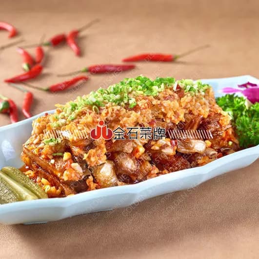 Цыплёнок, облитый горячим маслом