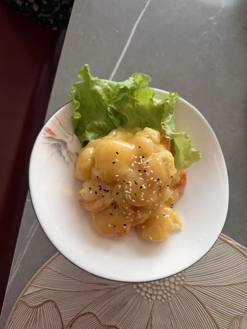 Креветки с сыром