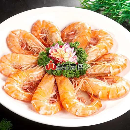 Отварные креветки