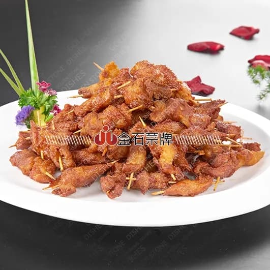 Маленькие шашлычки из свинины или курицы (на выбор)