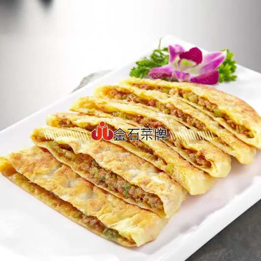 Пирожки с мясом и кимчой